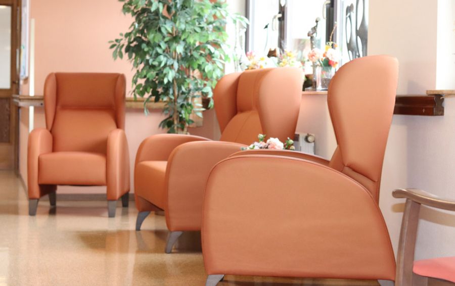 Sitzecke im Sonnengarten