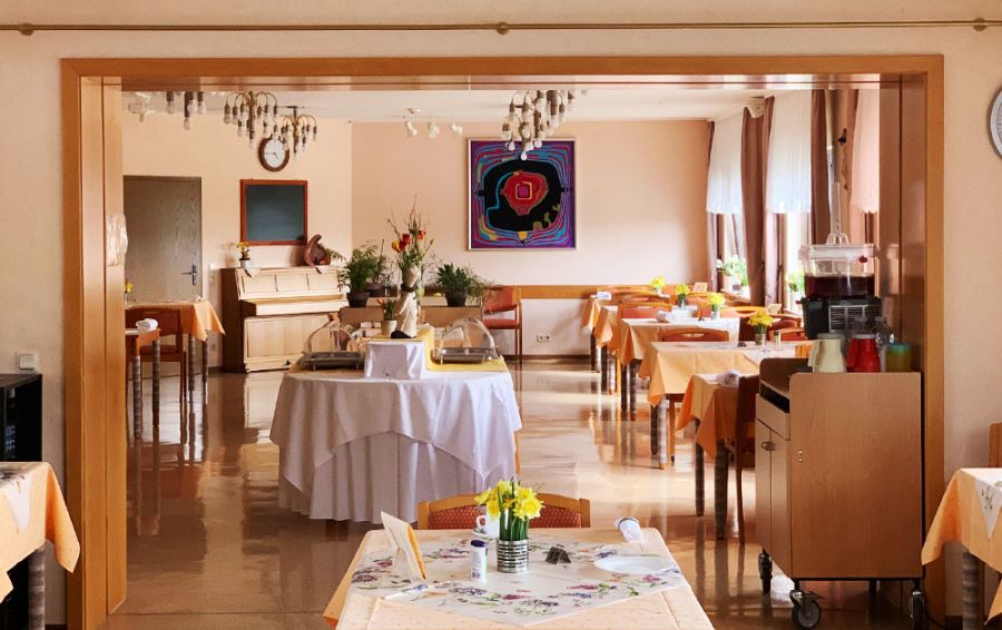 Speisesaal der Einrichtung